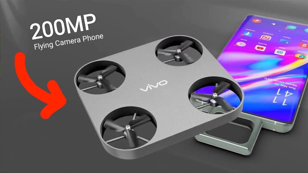 This Flying Drone Camera phone of Vivo will make you forget to use DSLR and Drone in weddings, the price is only this much