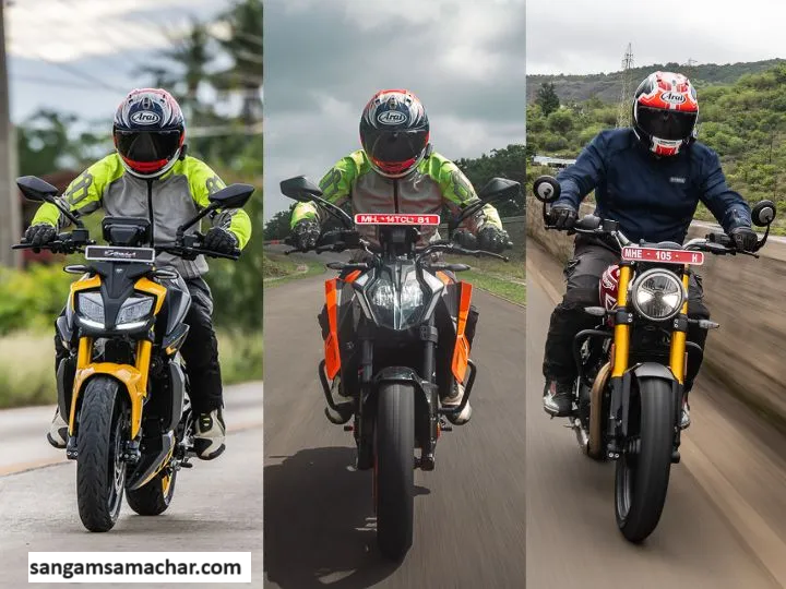 Bajaj Pulsar NS400Z vs Apache RTR 310 : New Speed 400, KTM Duke 250, Suzuki Gixxer 250, and Honda CB300F : Price Comparison